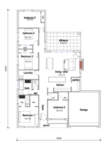 The Delray Mark 2 Floorplan